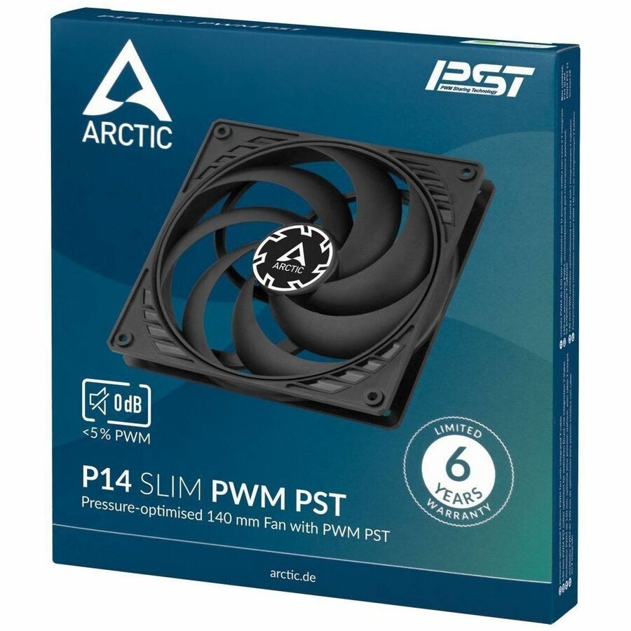 Arctic P14 Slim PWM PST Cooling Fan - 1 Pack
