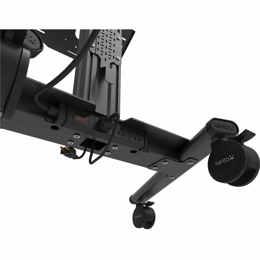 Kanto Rolling AV Cart Compatible with All-in-One Video Conferencing Systems