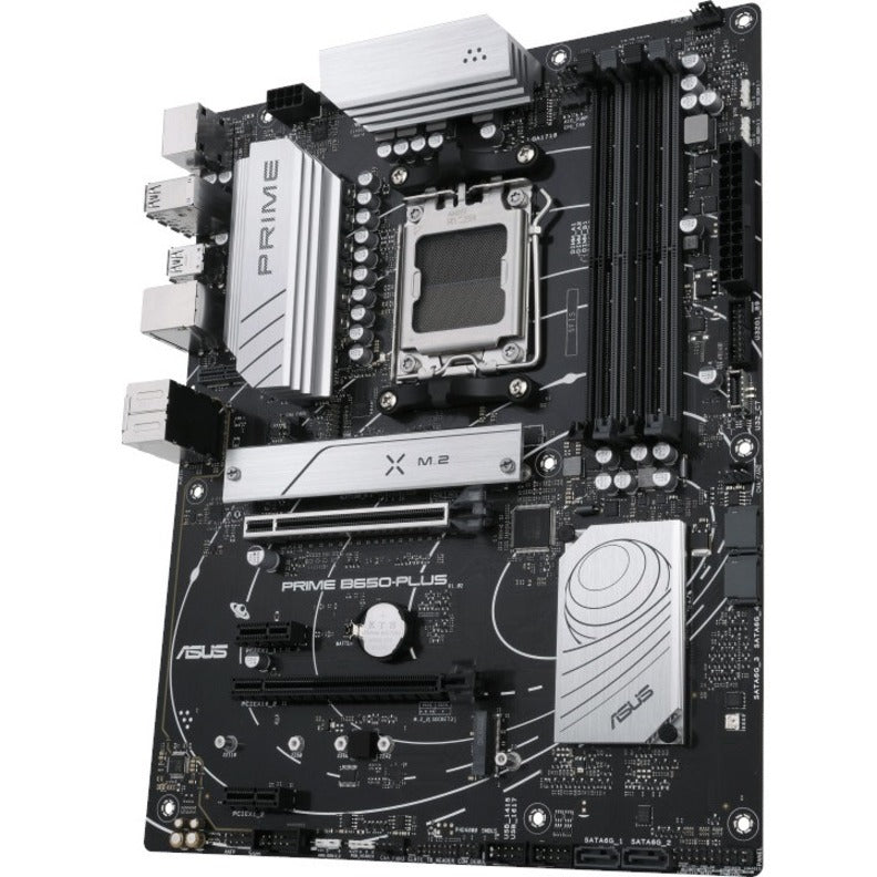 Asus Prime B650-PLUS Desktop Motherboard - AMD B650 Chipset - Socket AM5 - ATX