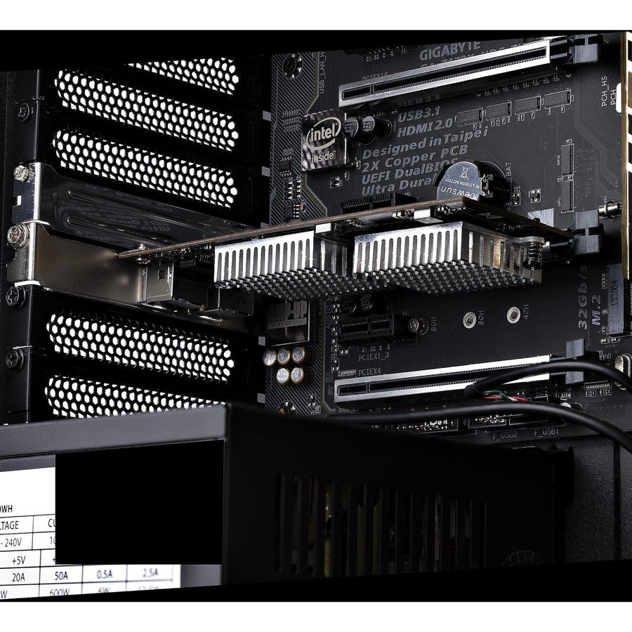 StarTech.com 2-Port 10Gbps PCIe Network Adapter Card, Network Card for PC/Server, PCIe Ethernet Card w/Jumbo Frame, NIC/LAN Interface Card