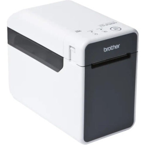 Brother TD-2125N Desktop Direct Thermal Printer - Monochrome - Label/Receipt Print - USB - Serial