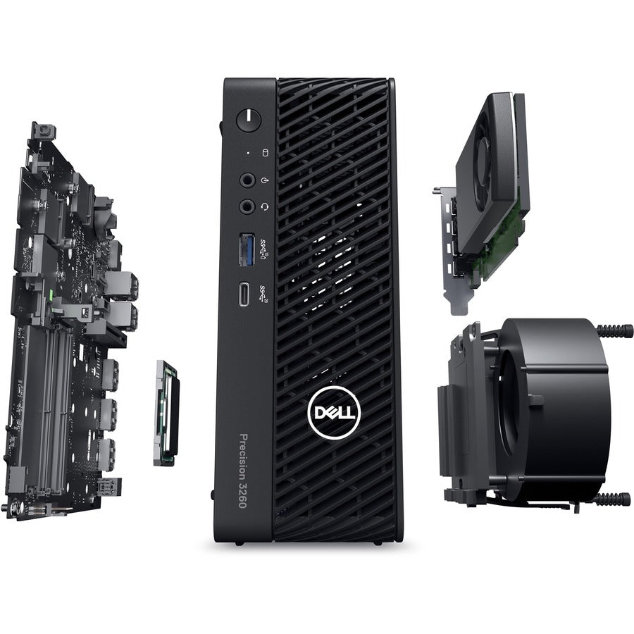 Dell Precision 3000 3260 Workstation - Core i7 12th Gen i7-12700 - vPro Technology - 16 GB - 512 GB SSD - Ultra Small