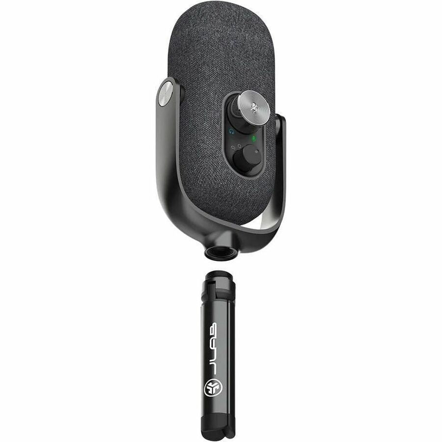 JLab JBuds Talk Wired Condenser, Dynamic Microphone for Studio, Podcasting, Gaming, Recording - Black