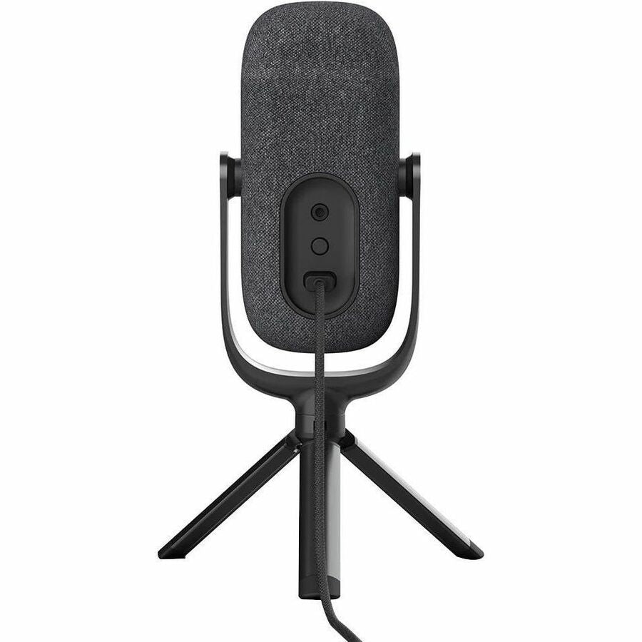 JLab JBuds Talk Wired Condenser, Dynamic Microphone for Studio, Podcasting, Gaming, Recording - Black
