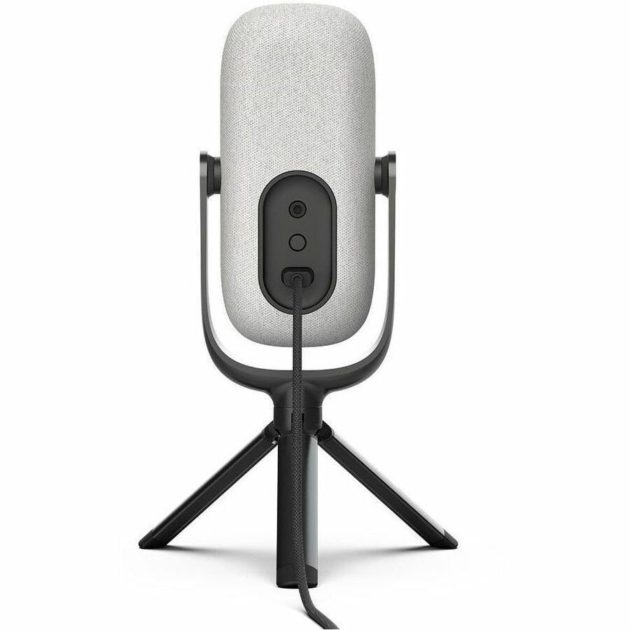 JLab JBuds Talk Wired Condenser, Dynamic Microphone for Studio, Podcasting, Gaming, Recording - White