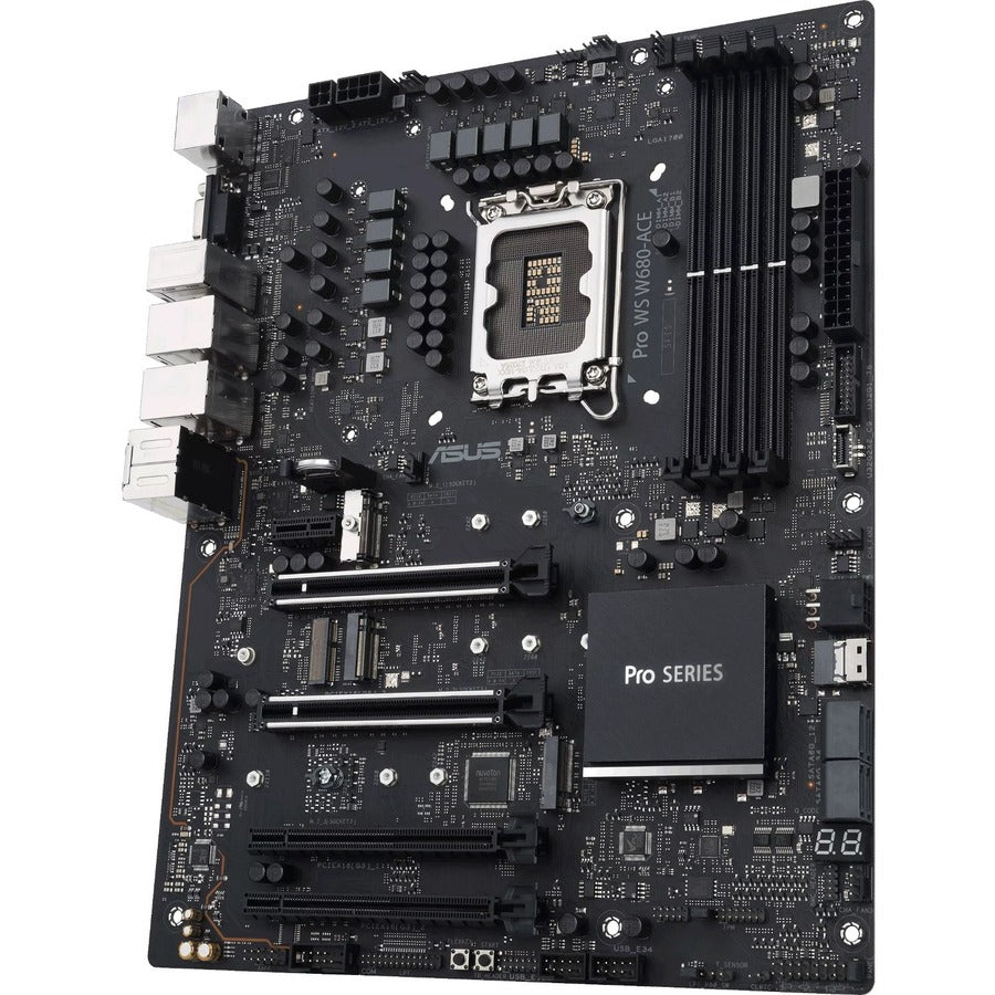 Asus Pro WS W680-ACE Workstation Motherboard - Intel W680 Chipset - Socket LGA-1700 - Intel Optane Memory Ready - ATX