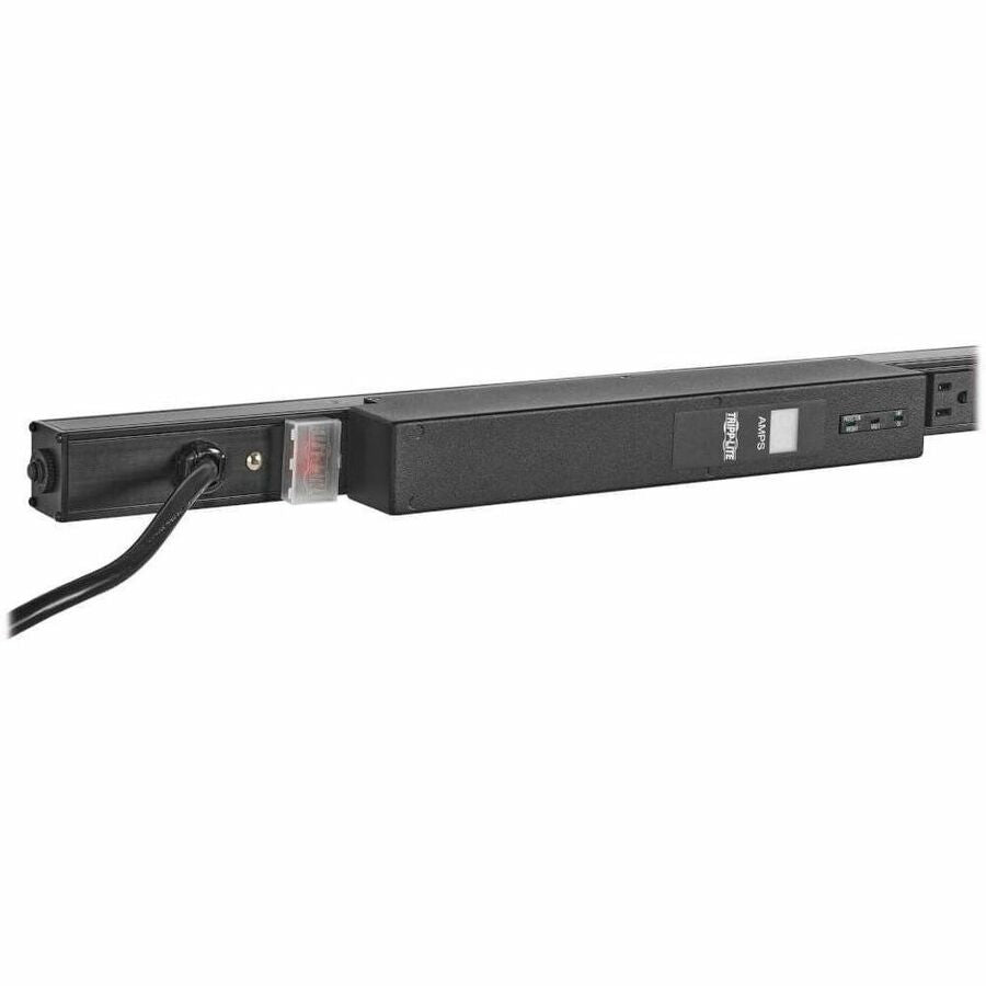 Eaton Tripp Lite Series 1.92kW Single-Phase Local Metered PDU with ISOBAR Surge Protection, 120V, 3840 Joules, 28 NEMA 5-15/20R Outlets, L5-20P Input, 15 ft. Cord, 0U Vertical