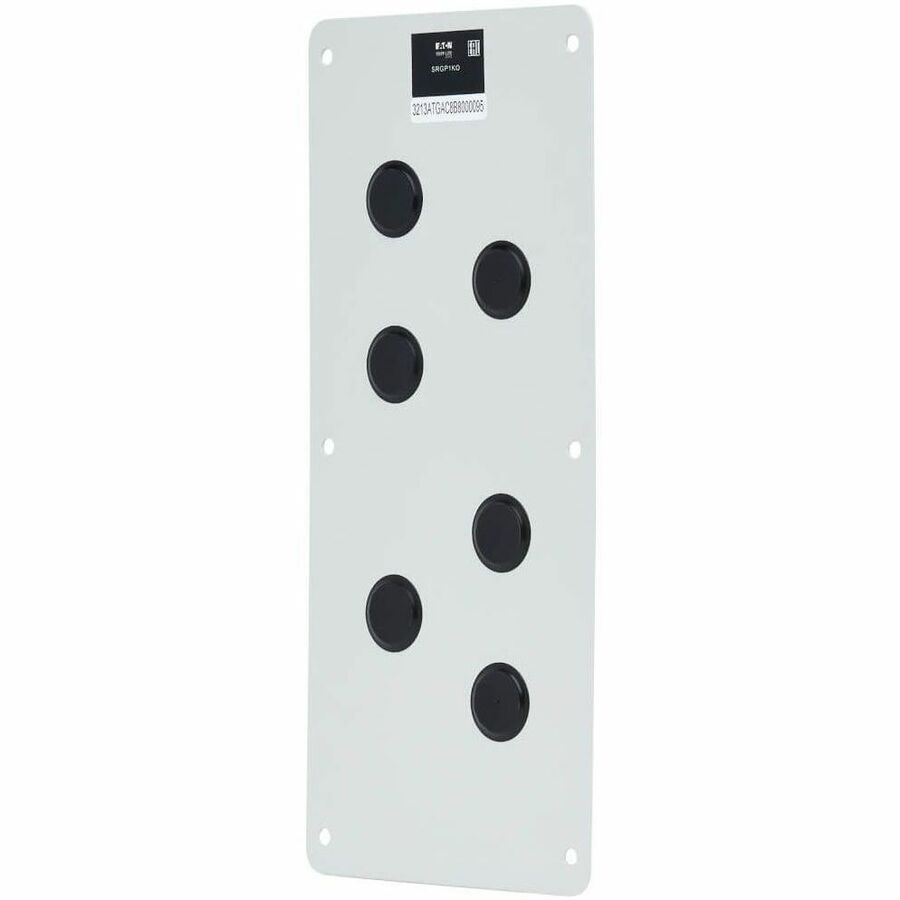 Eaton Tripp Lite Series SmartRack Cable Gland Plate for NEMA-Rated Enclosure Cabinets, 6 Ports (0.5 in.)