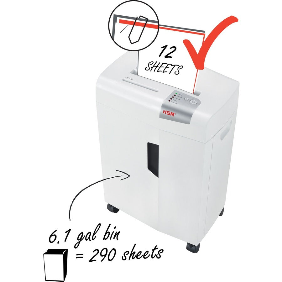 HSM shredstar X12 Cross Cut Shredder