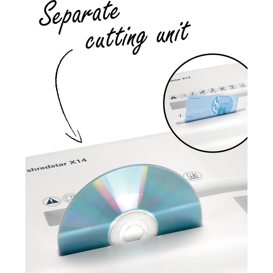 HSM shredstar X14 Cross Cut Shredder