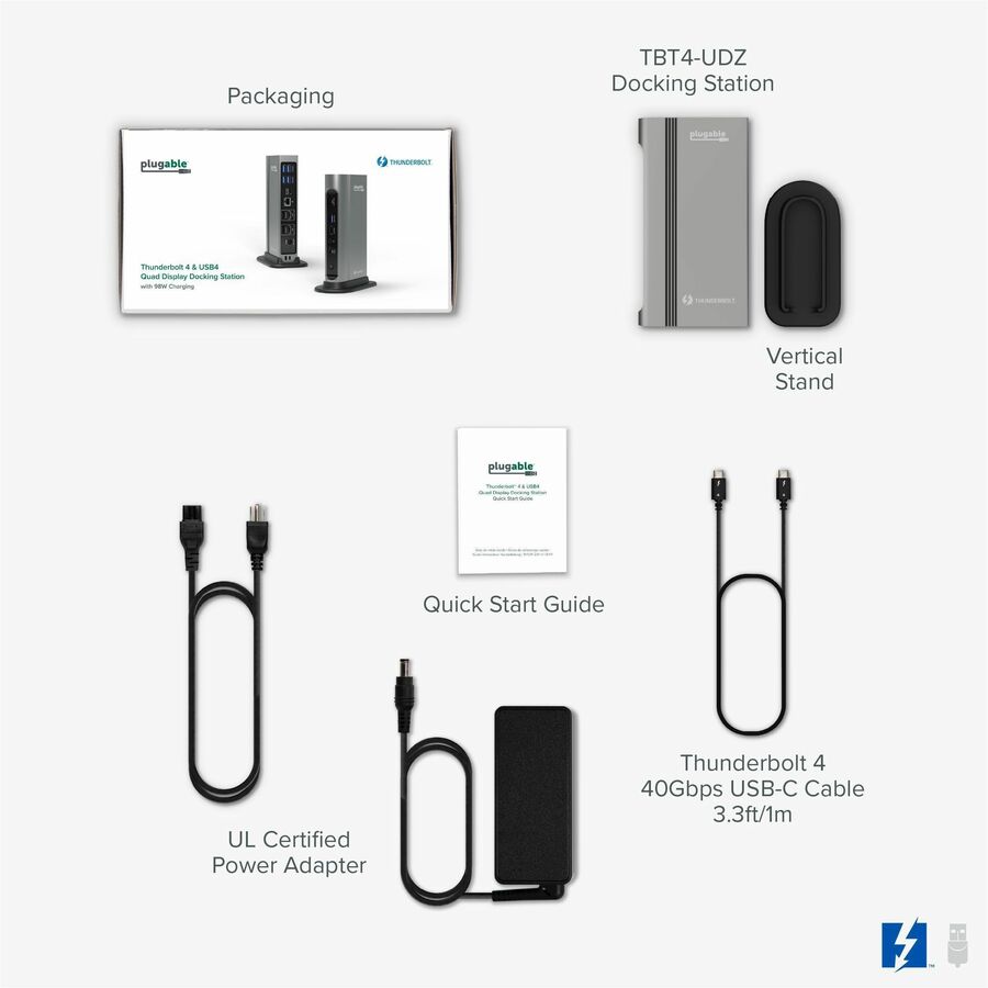 16in1 dual display TB4 Dock