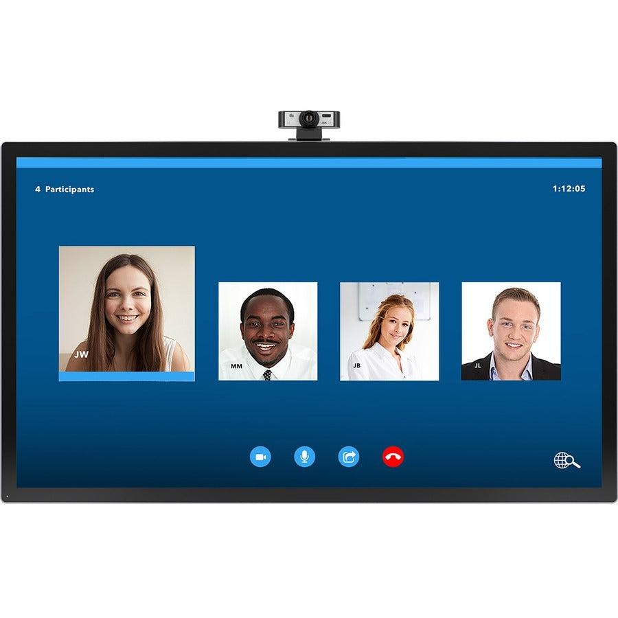 Elo Video Conferencing Camera - 30 fps - Black - USB 3.0 Type C