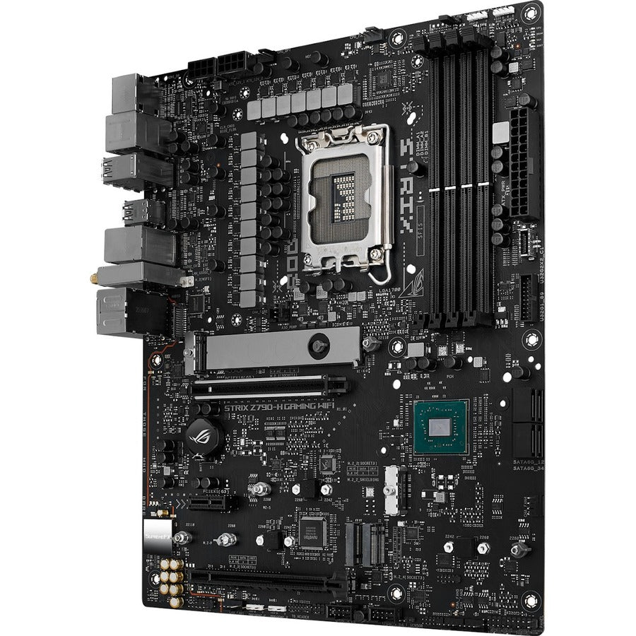 Asus ROG Strix Z790-H GAMING WIFI Gaming Desktop Motherboard - Intel Z790 Chipset - Socket LGA-1700 - ATX