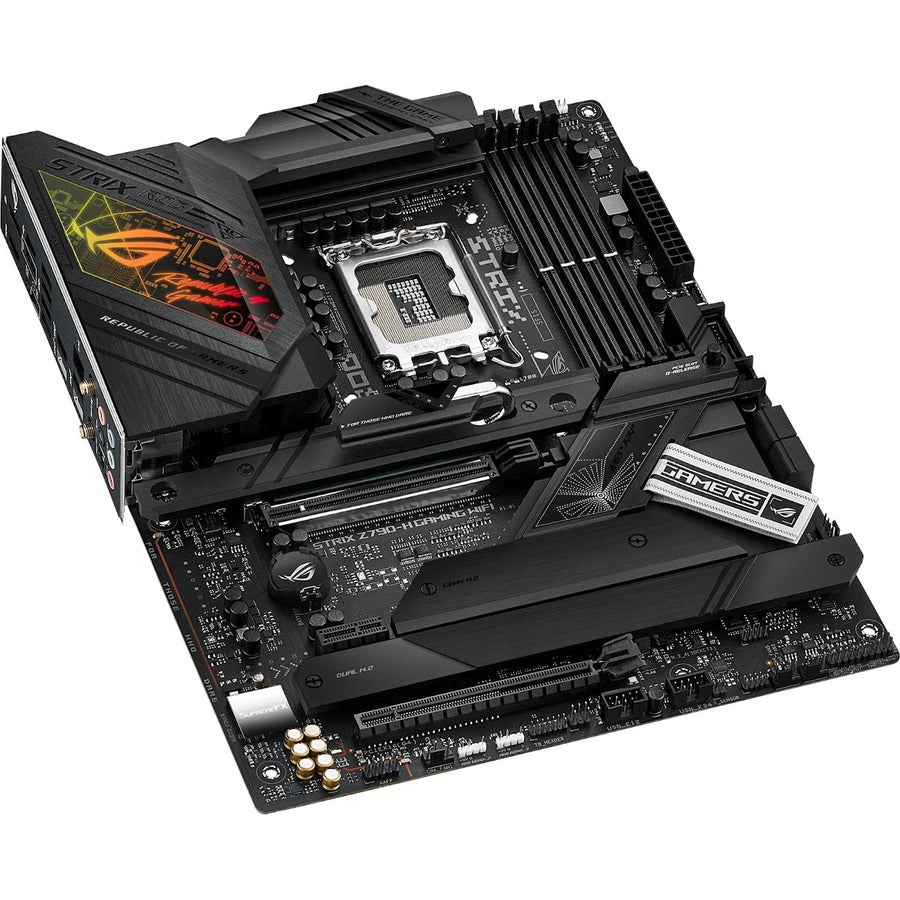 Asus ROG Strix Z790-H GAMING WIFI Gaming Desktop Motherboard - Intel Z790 Chipset - Socket LGA-1700 - ATX