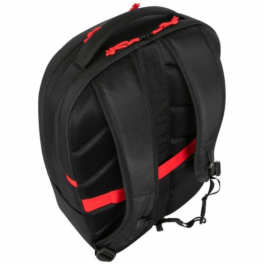 Targus Strike II TBB639GL Carrying Case (Backpack) for 17" to 18" Notebook - Black/Red