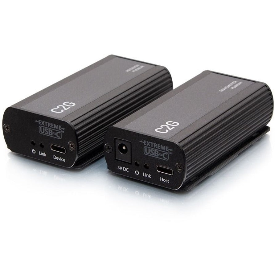 C2G 1-Port USB C Extender Transmitter to Receiver Kit - Plenum Rated