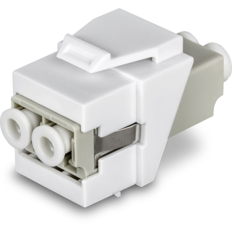 TRENDnet LC Duplex Fiber Optic Keystone Coupler Jacks- 5-Pack, TC-K05LC, Single-Mode & Multi-Mode Fiber
