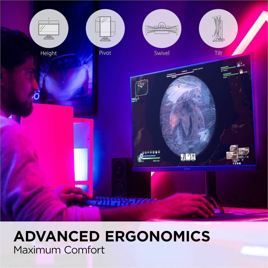 ViewSonic VX2728J-2K 27 Inch Gaming Monitor 1440p 180hz 0.5ms IPS w/ FreeSync Premium, Advanced Ergonomics, HDMI, and DisplayPort