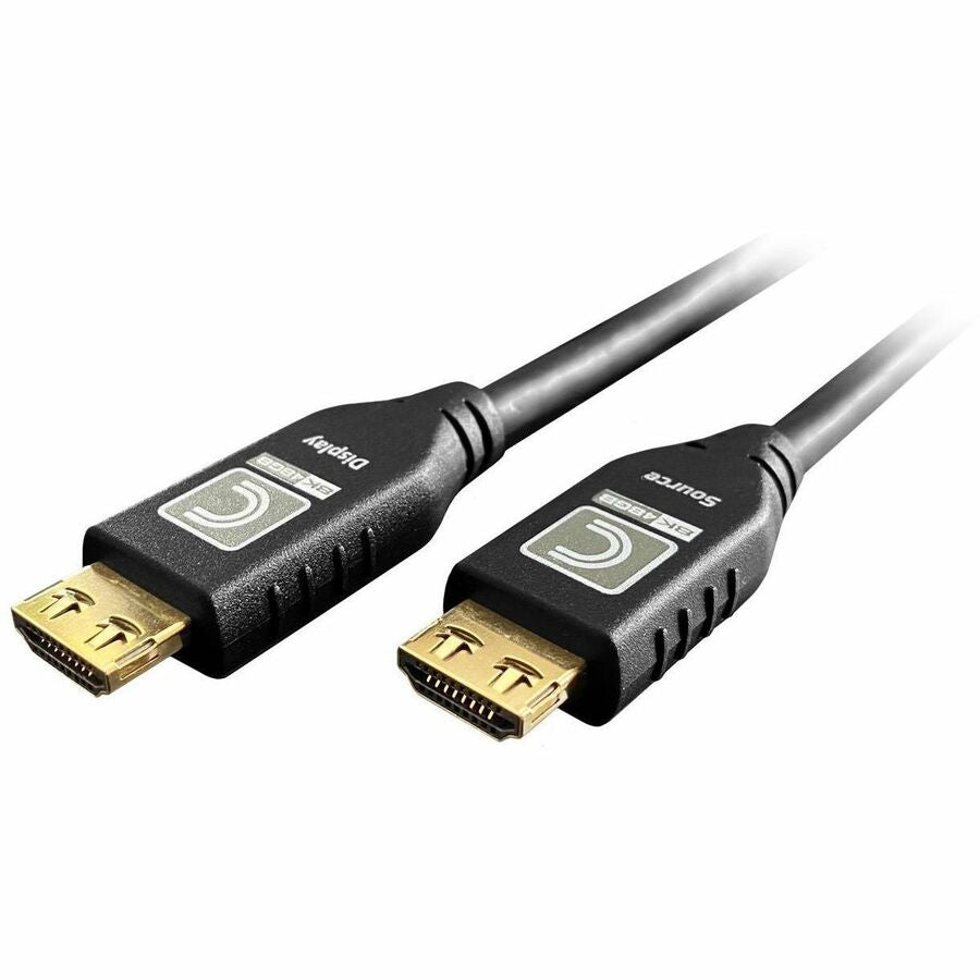 Comprehensive MicroFlex™ Pro AV/IT Integrator Series™ Active Ultra High Speed 8K 48G HDMI Cable with ProGrip™ Jet Black 15ft