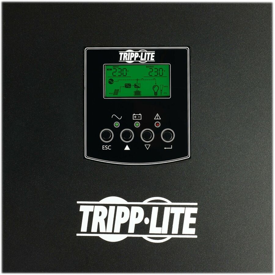Tripp Lite by Eaton 3200W 48VDC 230V Sine Wave Solar Inverter/Charger - 90A MPPT Solar Charge Controller, Parallel Operation, Hardwire Input/Output