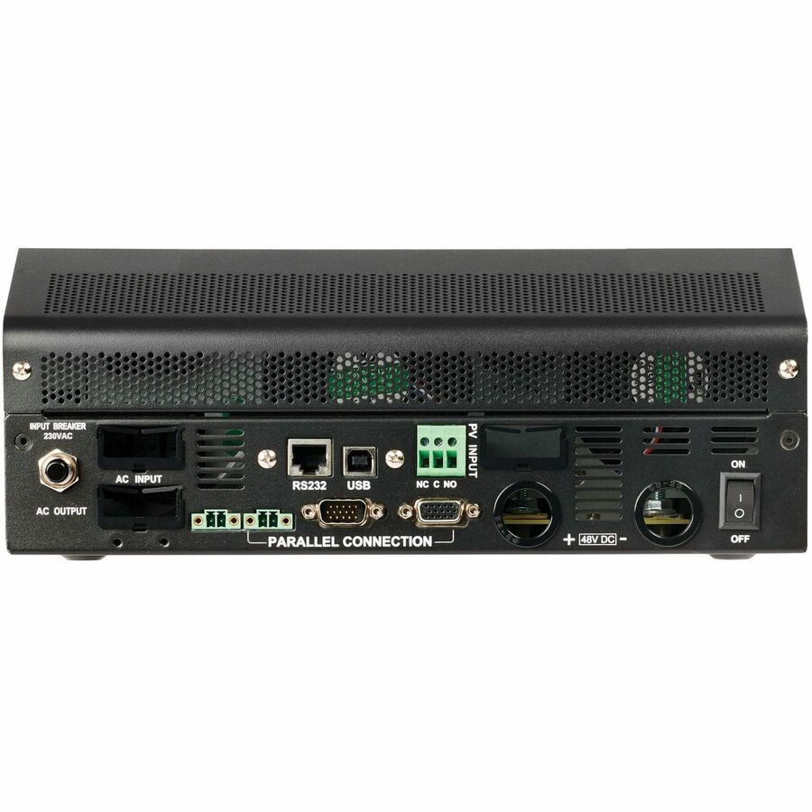 Tripp Lite by Eaton 5500W 48VDC 230V Sine Wave Solar Inverter/Charger - 90A MPPT Solar Charge Controller, Parallel Operation, Hardwire Input/Output