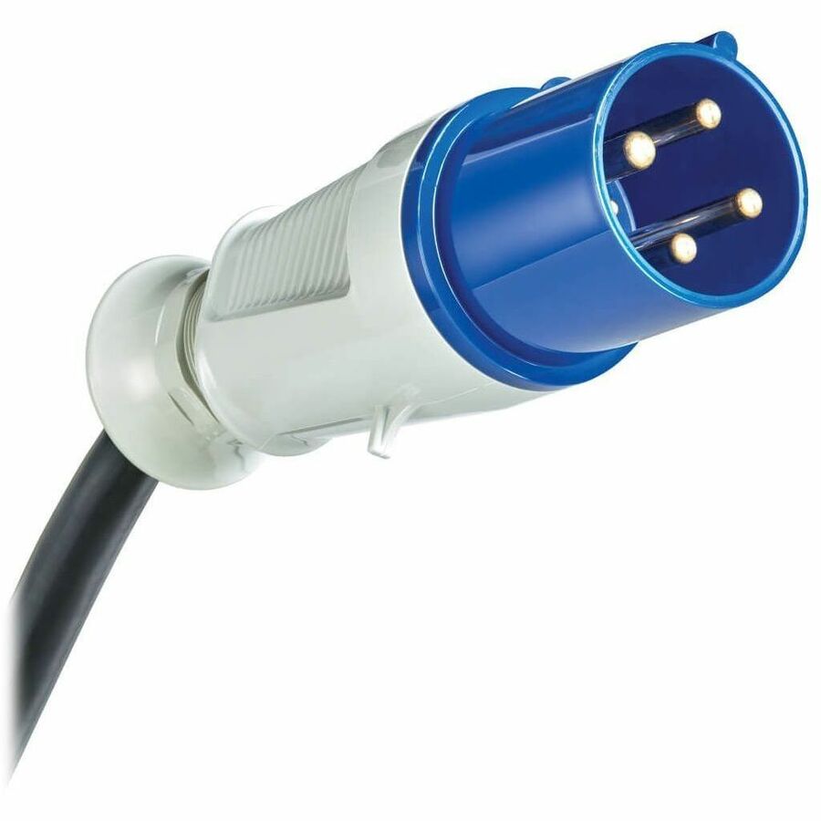 Eaton 12.6kW 200-240V 3-Phase IsoBreaker Managed PDU - Gigabit, 36 Outlets, IEC-309 60A Blue (3P+E) Input, LCD, 10 ft. (3 m) Cord, 0U, 70 in. (1.8 m) Height, TAA