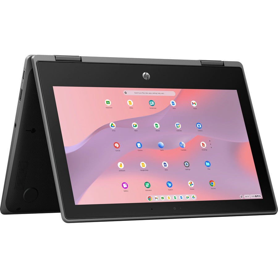 HP Fortis x360 G3 J 11.6" Touchscreen Rugged Convertible 2 in 1 Chromebook - HD - Intel Celeron N5100 - 8 GB - 64 GB Flash Memory