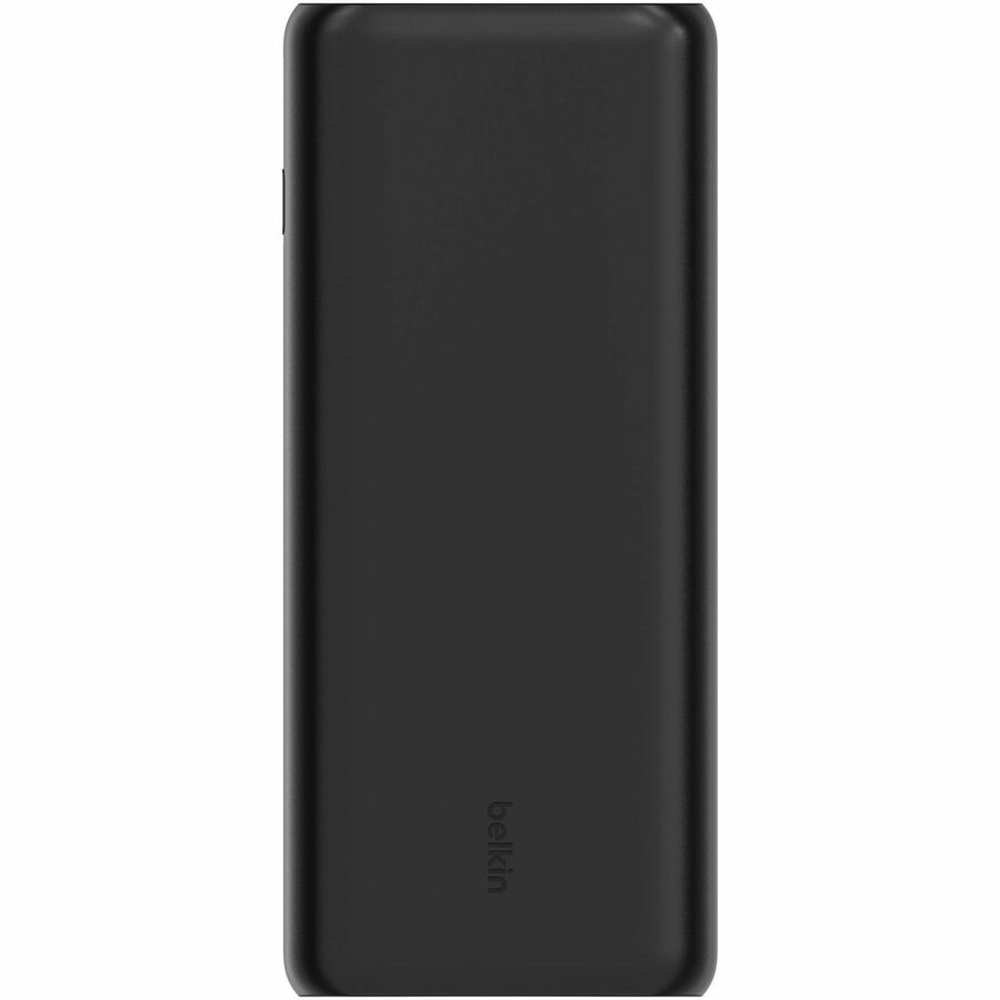 Belkin 20W 3-port USB Power Bank - 20K mAh - 2xUSB-A (12W), 1xUSB-C (15W) - Portable Charger - w/ USB-C to USB-C Cable - Black