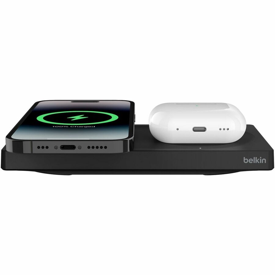 Belkin BoostCharge Pro 2-in-1 Wireless Charging Pad with MagSafe 15W