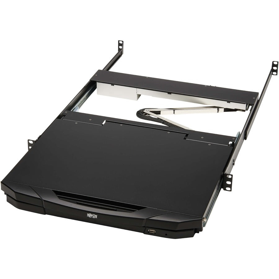 Eaton Tripp Lite Series 1U Rack-Mount Short-Depth HDMI KVM Console with 18.5 in. LCD, TAA