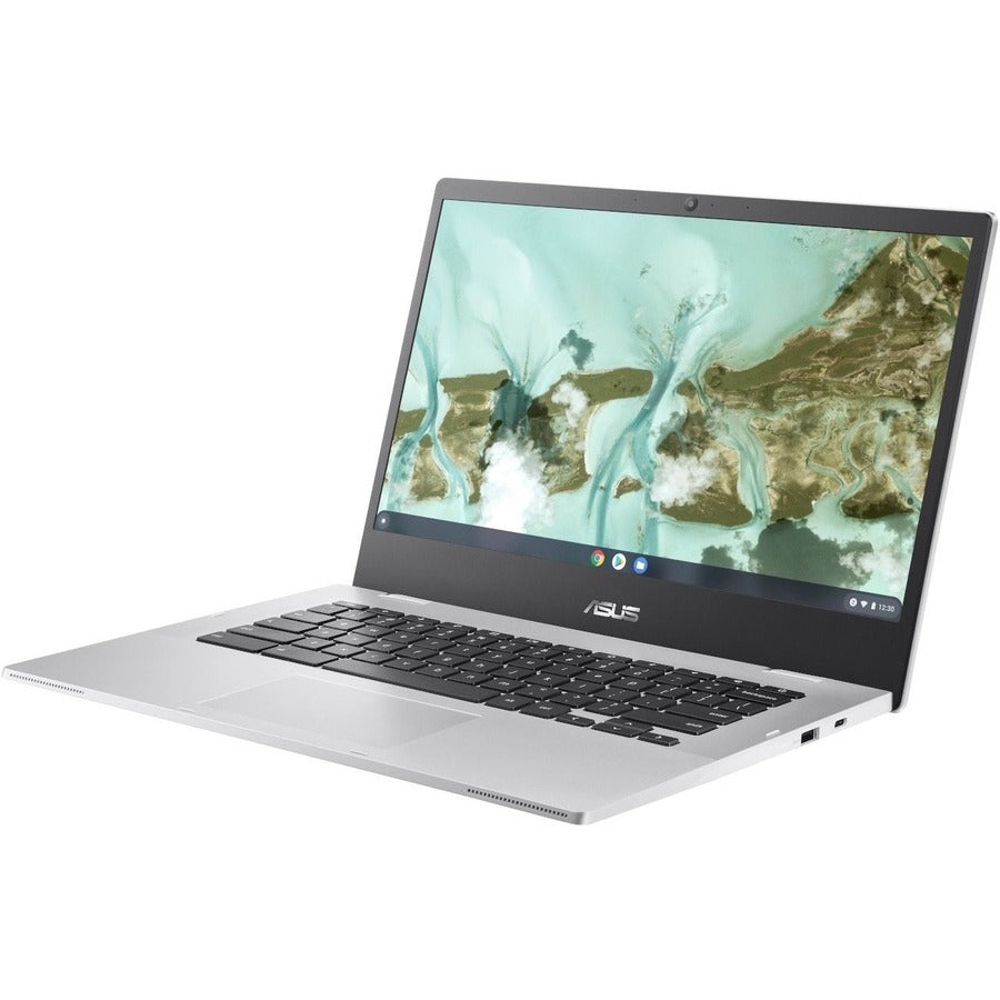 Asus Chromebook CX1 CX1400 CX1400CKA-DB84F 14" Chromebook - Full HD - Intel Celeron N4500 - 8 GB - 64 GB Flash Memory - Transparent Silver