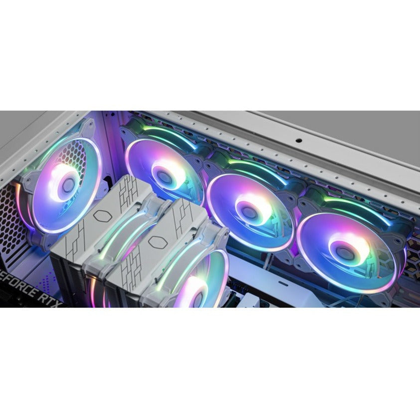Cooler Master MasterFan MF120 Halo² White Edition