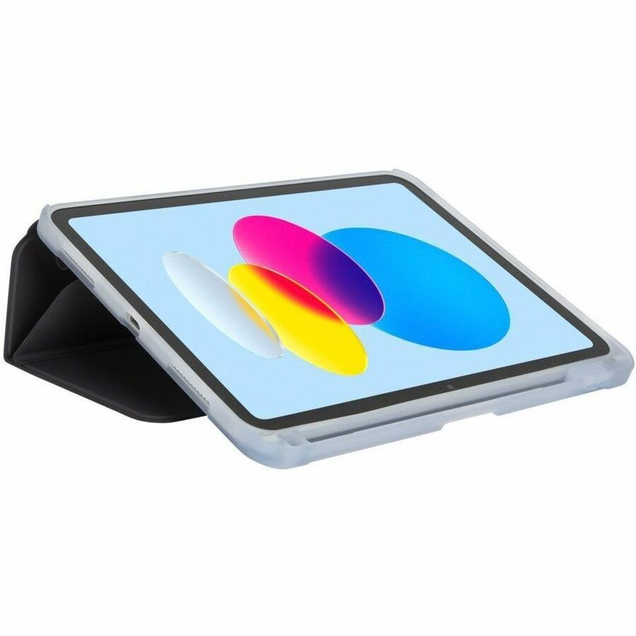 Targus SafePort THD920US Rugged Carrying Case (Bi-fold) for 10.9" Apple iPad (10th Generation) Tablet, Apple Pencil, Stylus - Clear