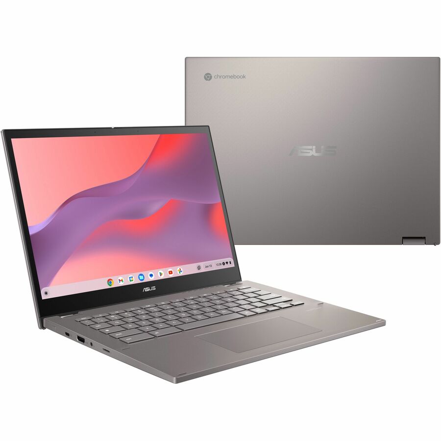 Asus Chromebook Vibe CX34 Flip CX3401 CX3401FBA-YZ762T-S 14" Touchscreen Convertible Chromebook - WUXGA - Intel Core i7 12th Gen i7-1255U - 16 GB - 512 GB SSD - Gray