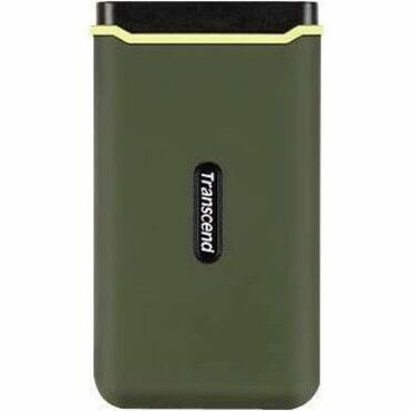 Transcend Esd380c 4 TB Portable Solid State Drive - External - Military Green
