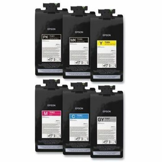 Epson UltraChrome PRO6 T53E Original High Yield Inkjet Ink Cartridge - Cyan Pack