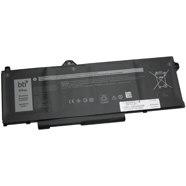 BTI GRT01-BTI 4-CELL 15.2V LI-ION BATTERY 00P3TJ, 0R05P0, 0VXD57, CN-0R05P0, GRT01, R05P0