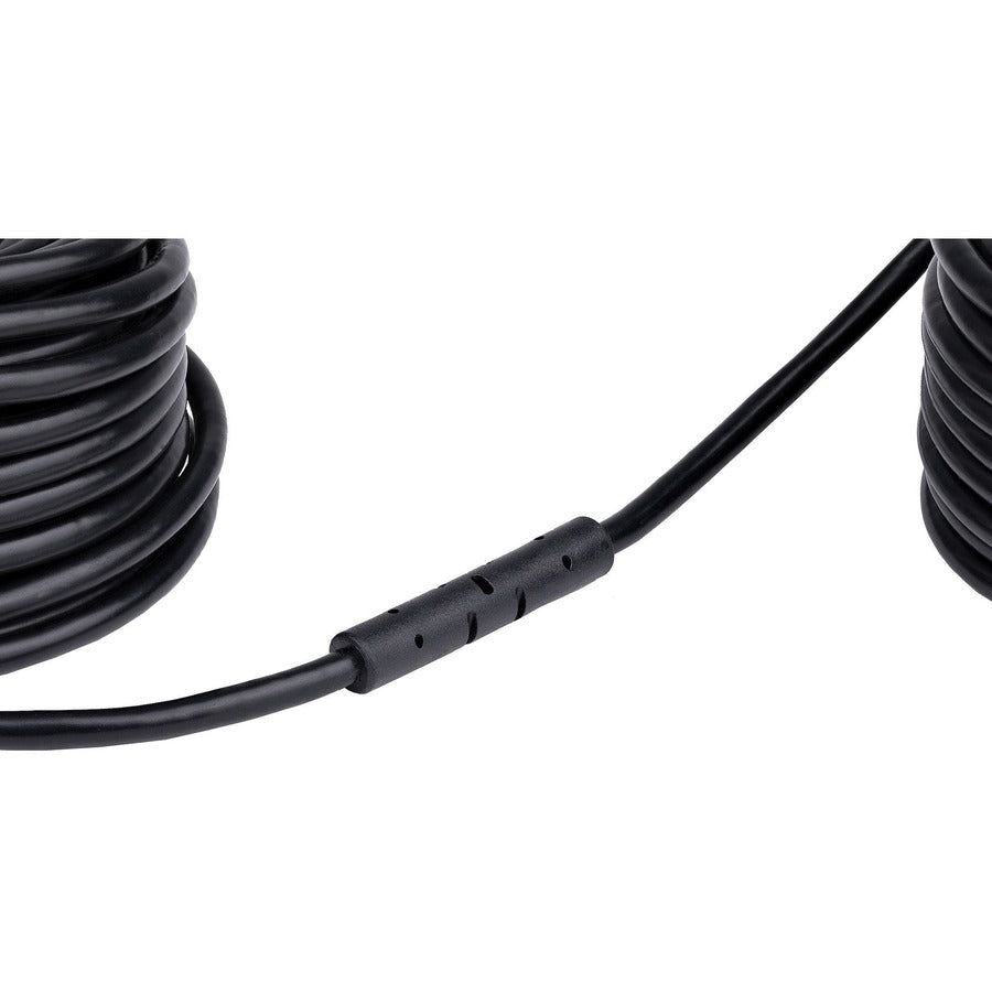 StarTech.com USB Extender Hub, 24m USB 2.0 Extension Cable w/ 4-Port USB-A Hub, Active/Bus Powered USB Repeater Cable, ESD Protection