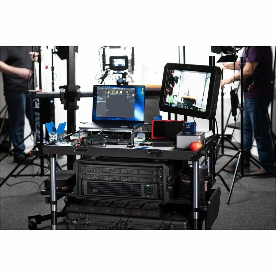 OWC 64TB Flex 1U4 Thunderbolt (40Gb/s) HDD Storage, Docking, And PCIe Expansion 1U Rackmount Solution