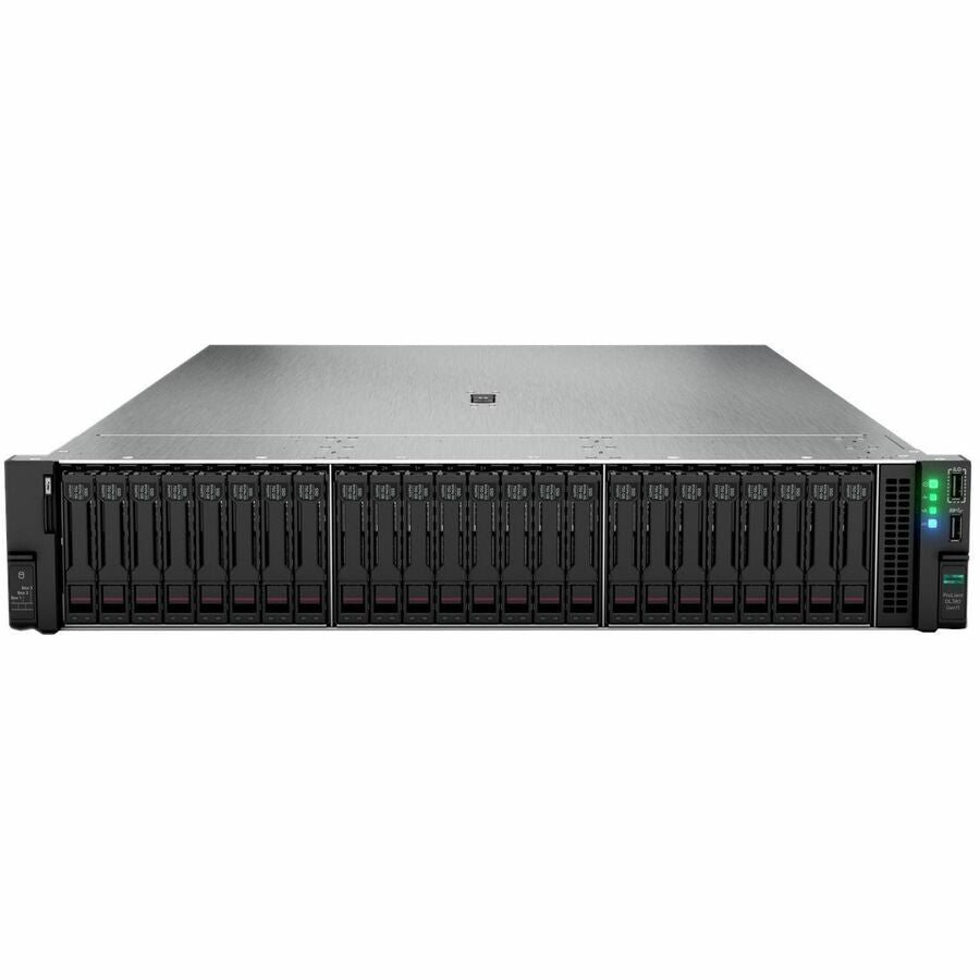 HPE ProLiant DL380 G11 2U Rack Server - 1 Xeon Silver 4410Y 2 GHz - 32 GB RAM - 12Gb/s SAS Controller