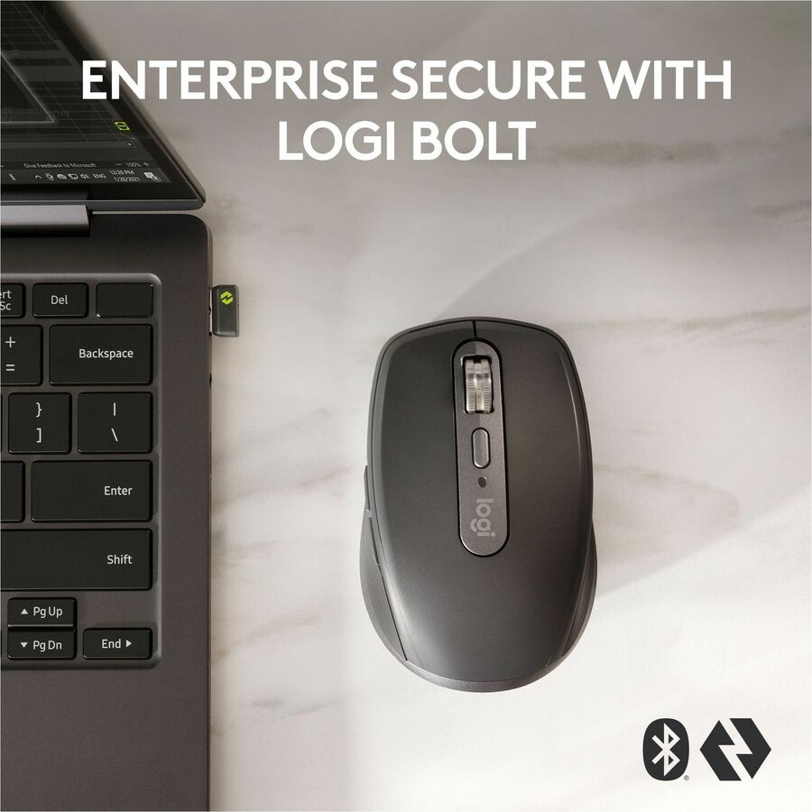 Logitech MX Anywhere 3S for Business - Wireless Mouse