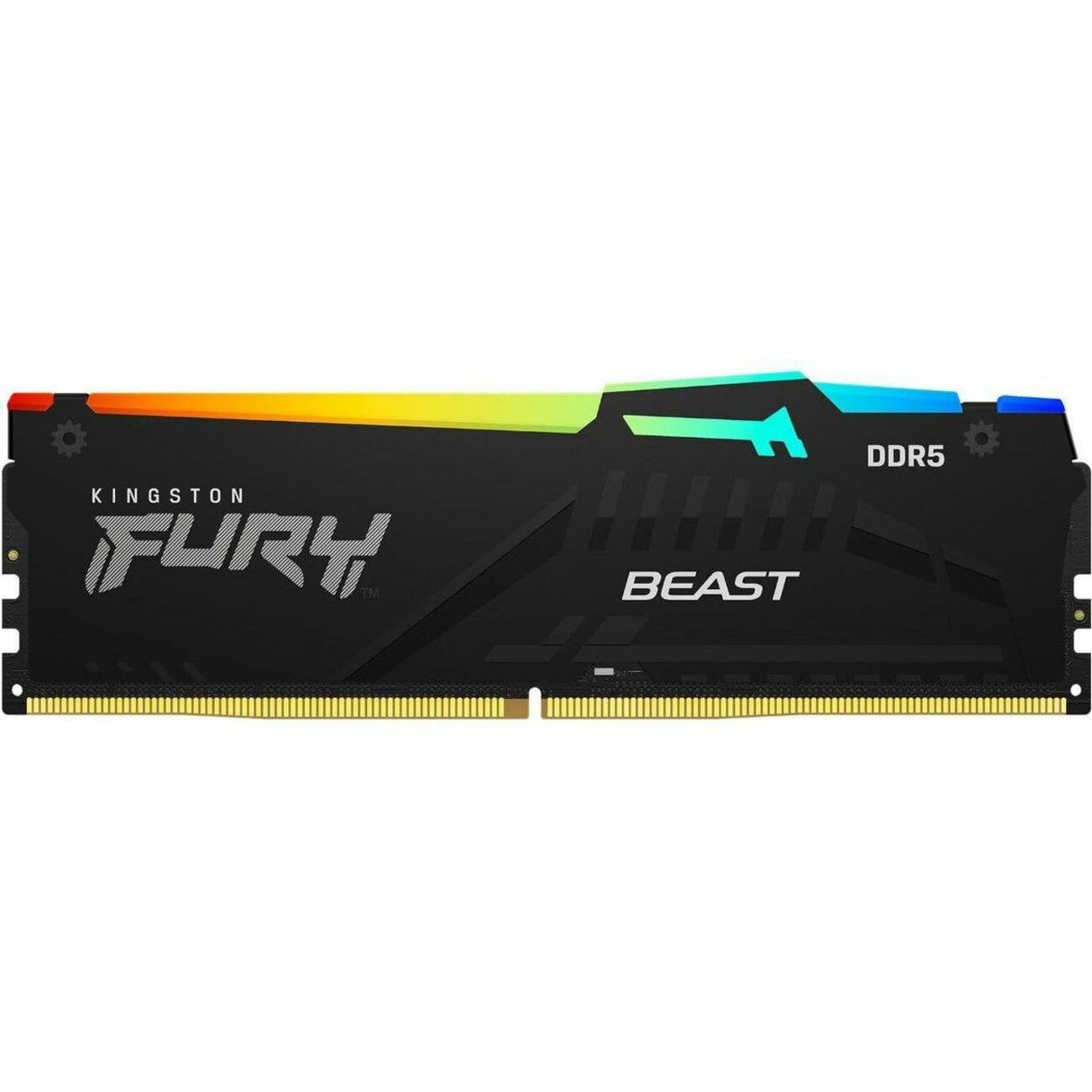 Kingston 64GB (4x16GB) DDR5 5200MT/s CL40 FURY Beast Black RGB XMP
