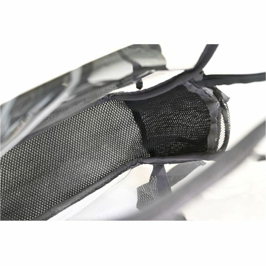 Higher Ground Safe N' Clear Carrying Case (Backpack) for 14" to 15" Accessories, Notebook - Clear