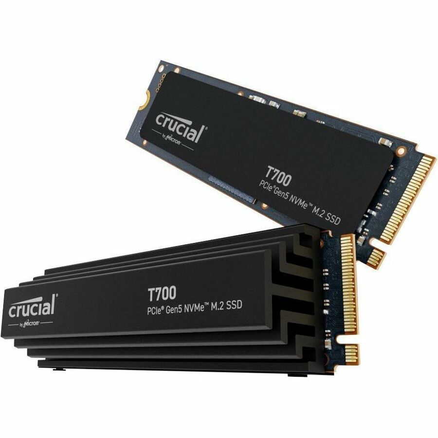 Crucial T700 1 TB Solid State Drive - M.2 2280 Internal - PCI Express NVMe (PCI Express NVMe 5.0 x4)