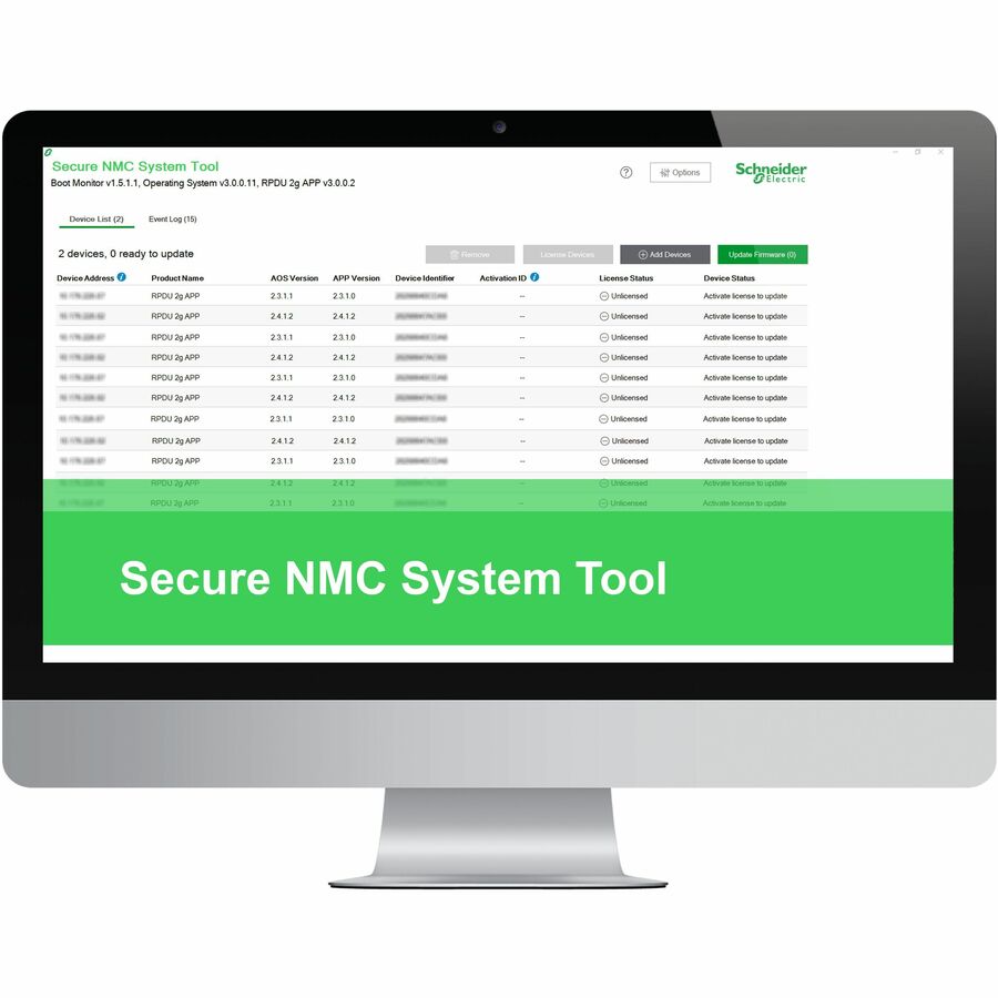 Subscription, Network Management Cards, 3 year, Secure NMC System, 1 PDU device, reduce your exposure to attack and stay up-to-date