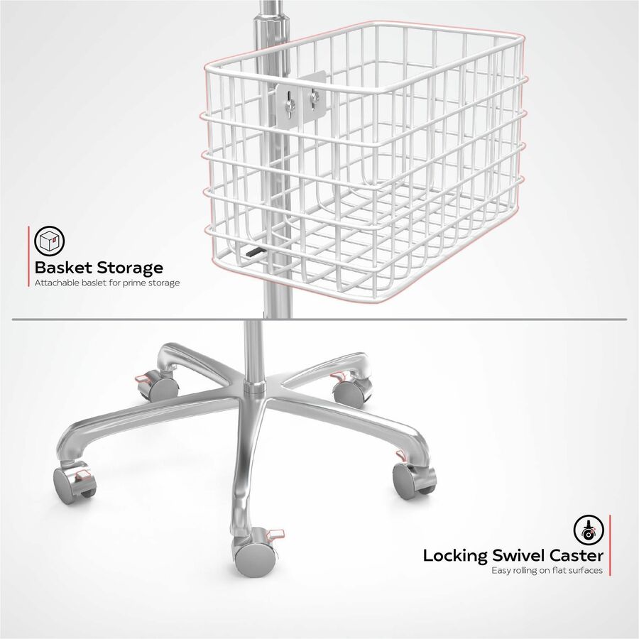 MEDICAL ROLLING CART WITH