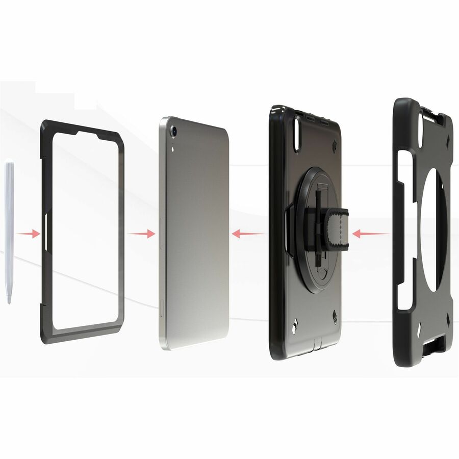 PROTECTIVE CASE WITH ROTATABLE