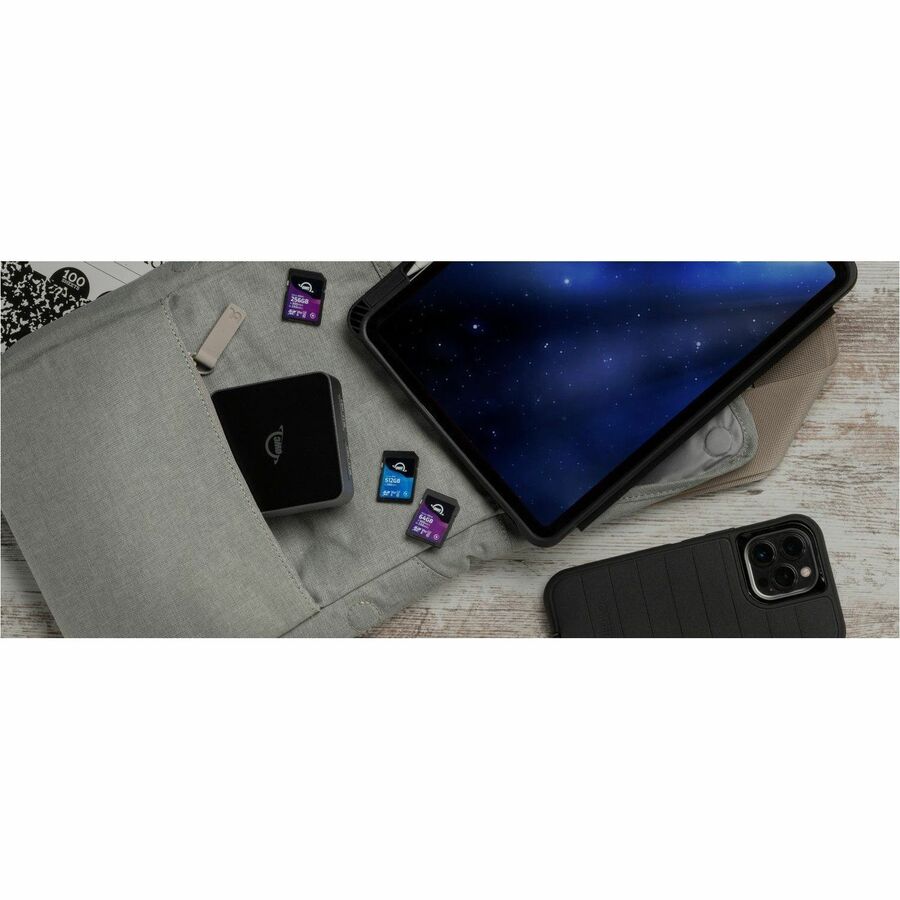 OWC Atlas Dual SD Card Reader with USB-C (10Gb/s)