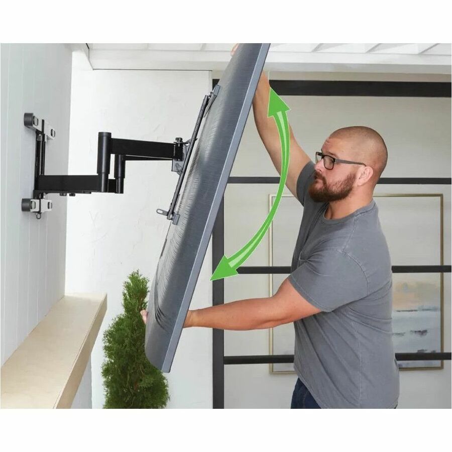 Sanus Full-Motion Outdoor Tilt TV Mount - For 40-85 Inch Flat Panel TVs - Black