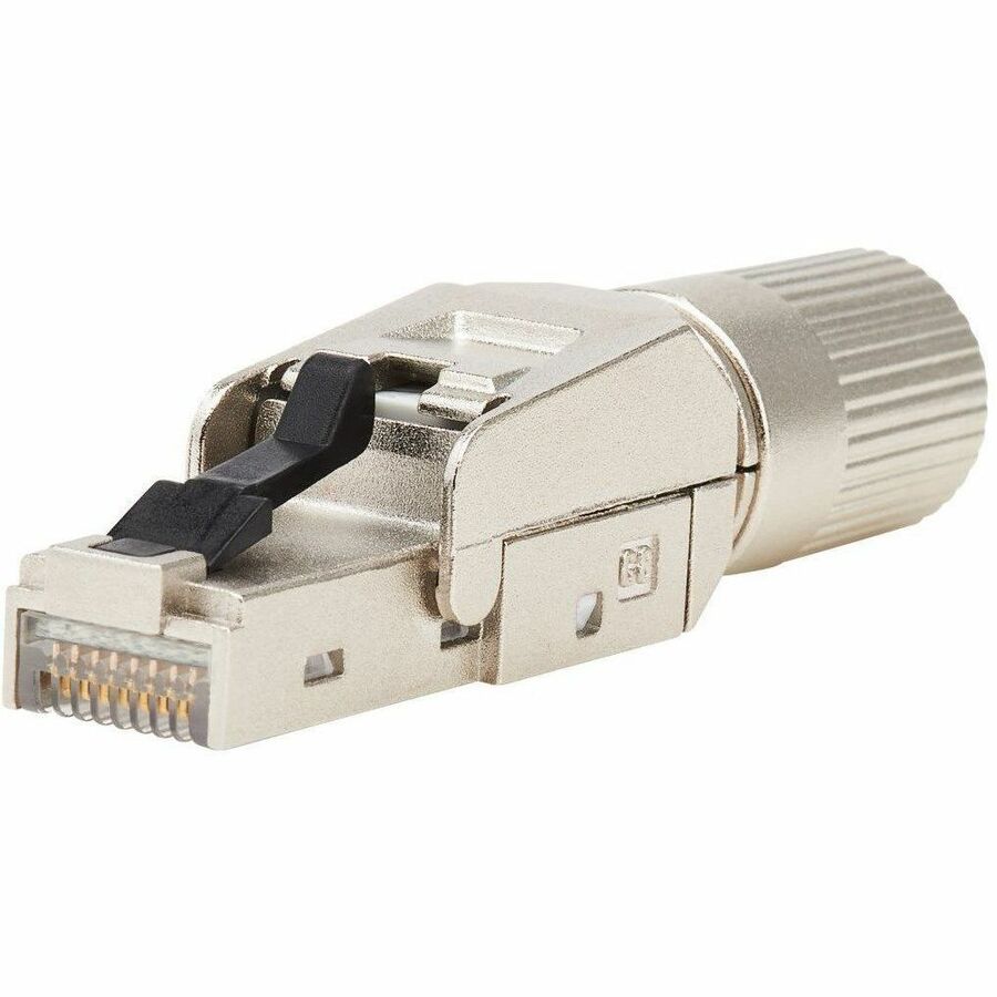 Eaton Tripp Lite Series Cat8 STP Class 1 Field-Termination Plug, 568A/568B, TAA